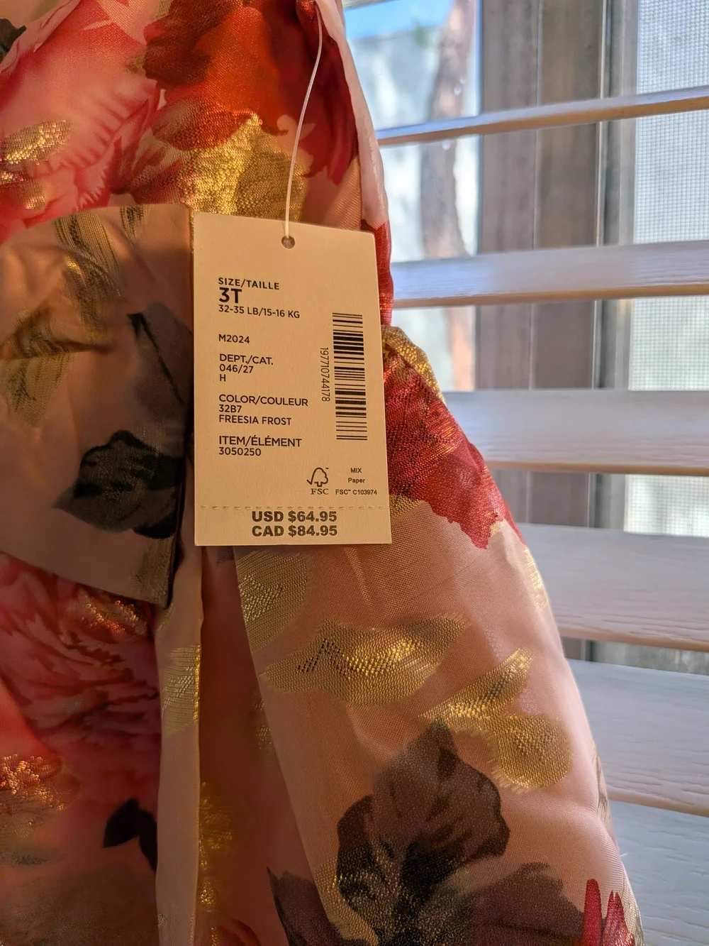 Gymboree pretty fabric